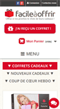 Mobile Screenshot of facileaoffrir.com